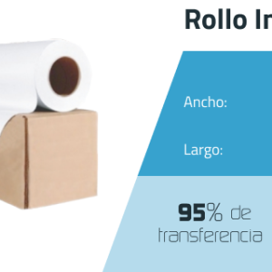 Papeles para sublimación para impresoras - Rollo Instant Dry 50 mts.